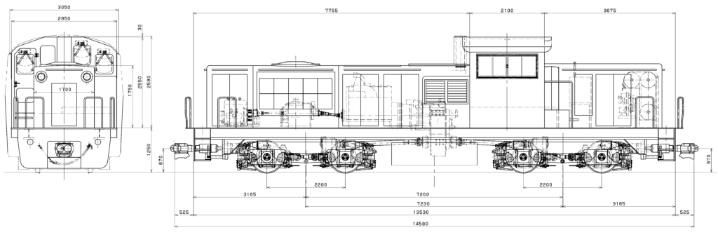RAMS-compliant 60-ton locomotive