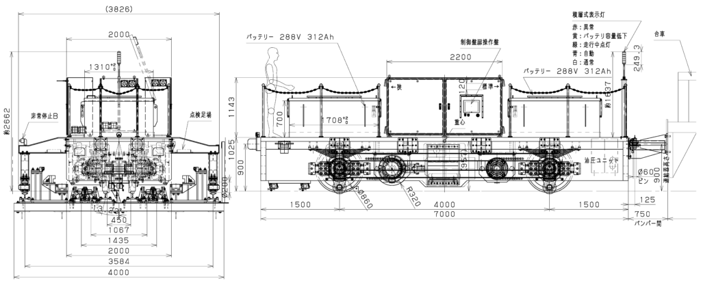 Free gauge train bogie towing unit